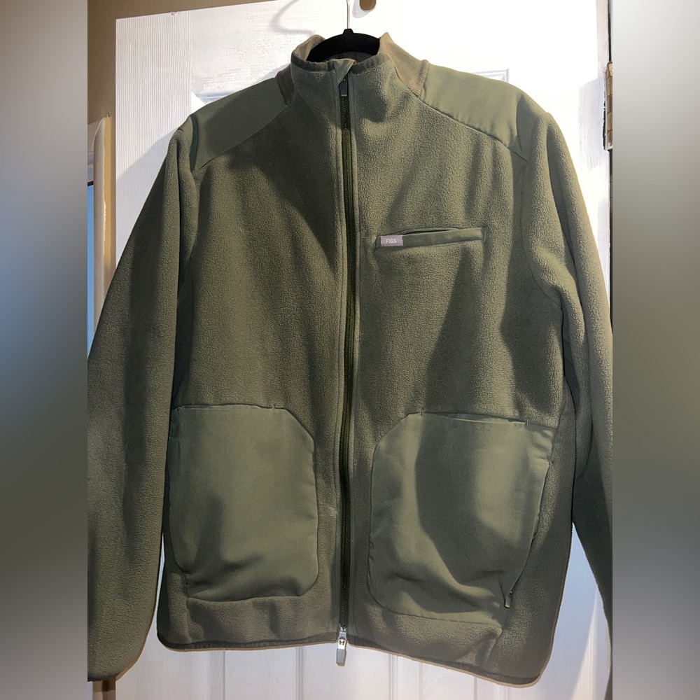 FIGS DARK GREEN JACKET